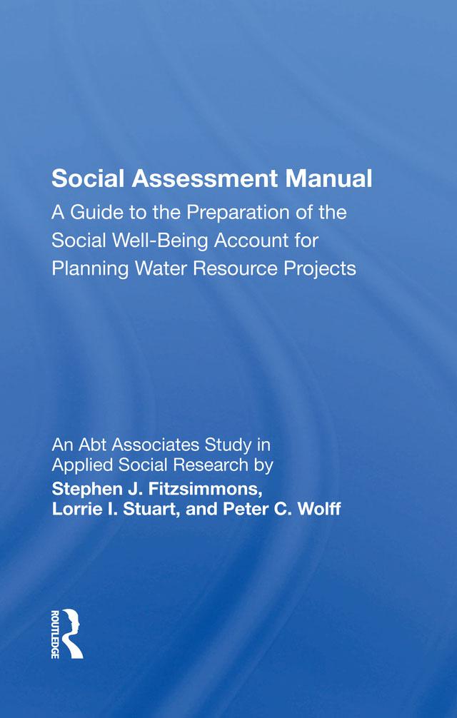 Social Assessment Manual by Edward Sampson, Judith Fitzsimmons