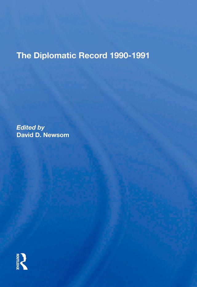 The Diplomatic Record 19901991