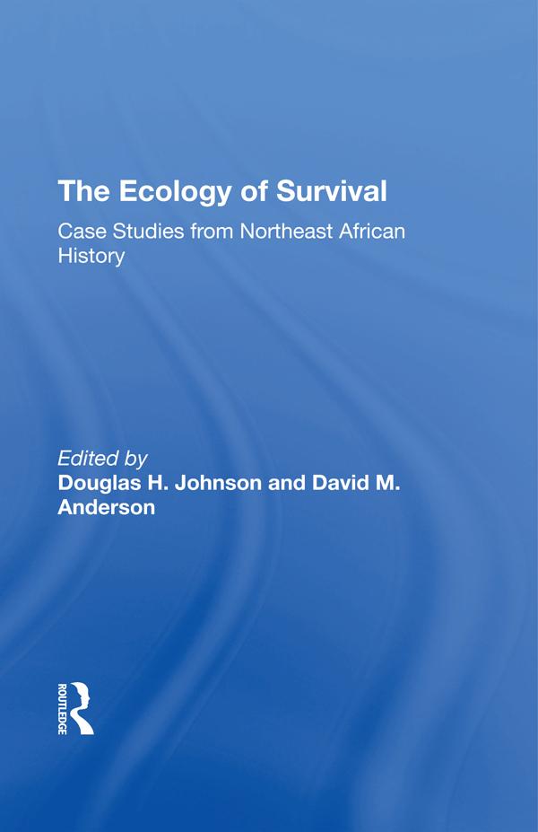 The Ecology Of Survival by David M Anderson, Douglas H Johnson