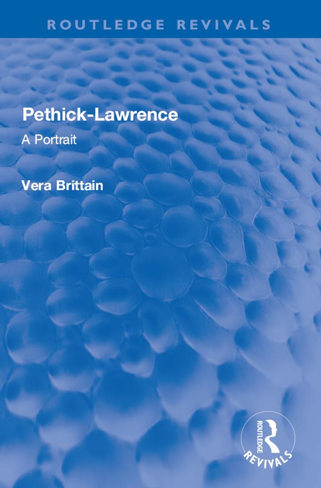 Pethick-Lawrence by Vera Brittain