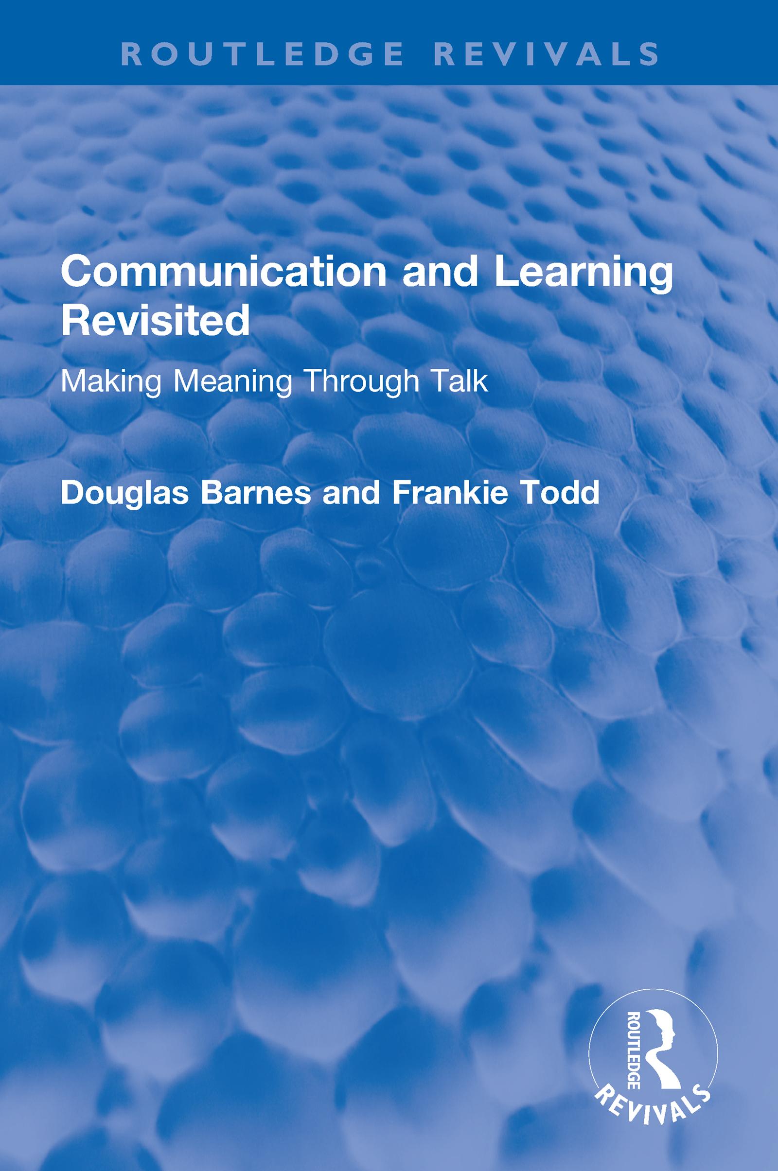 Communication and Learning Revisited