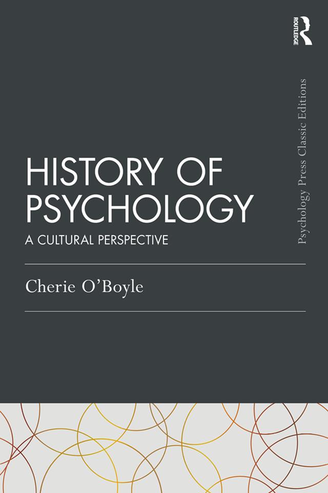 History of Psychology by Cherie O'Boyle