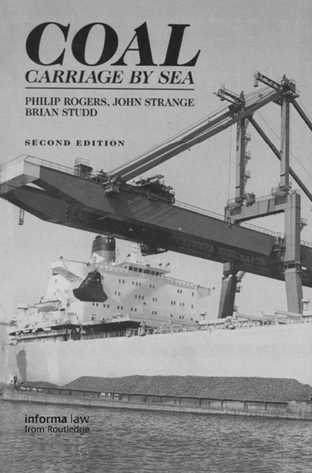 Coal Carriage by Sea by Brian Studd, John Strange, Phil Rogers