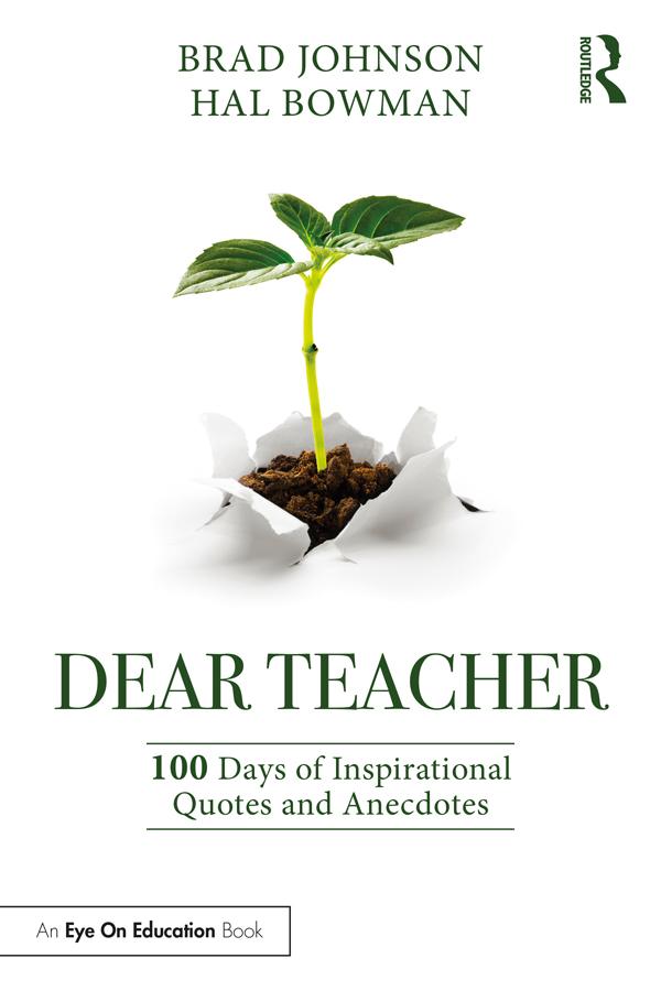 Dear Teacher by Brad Johnson, Hal Bowman