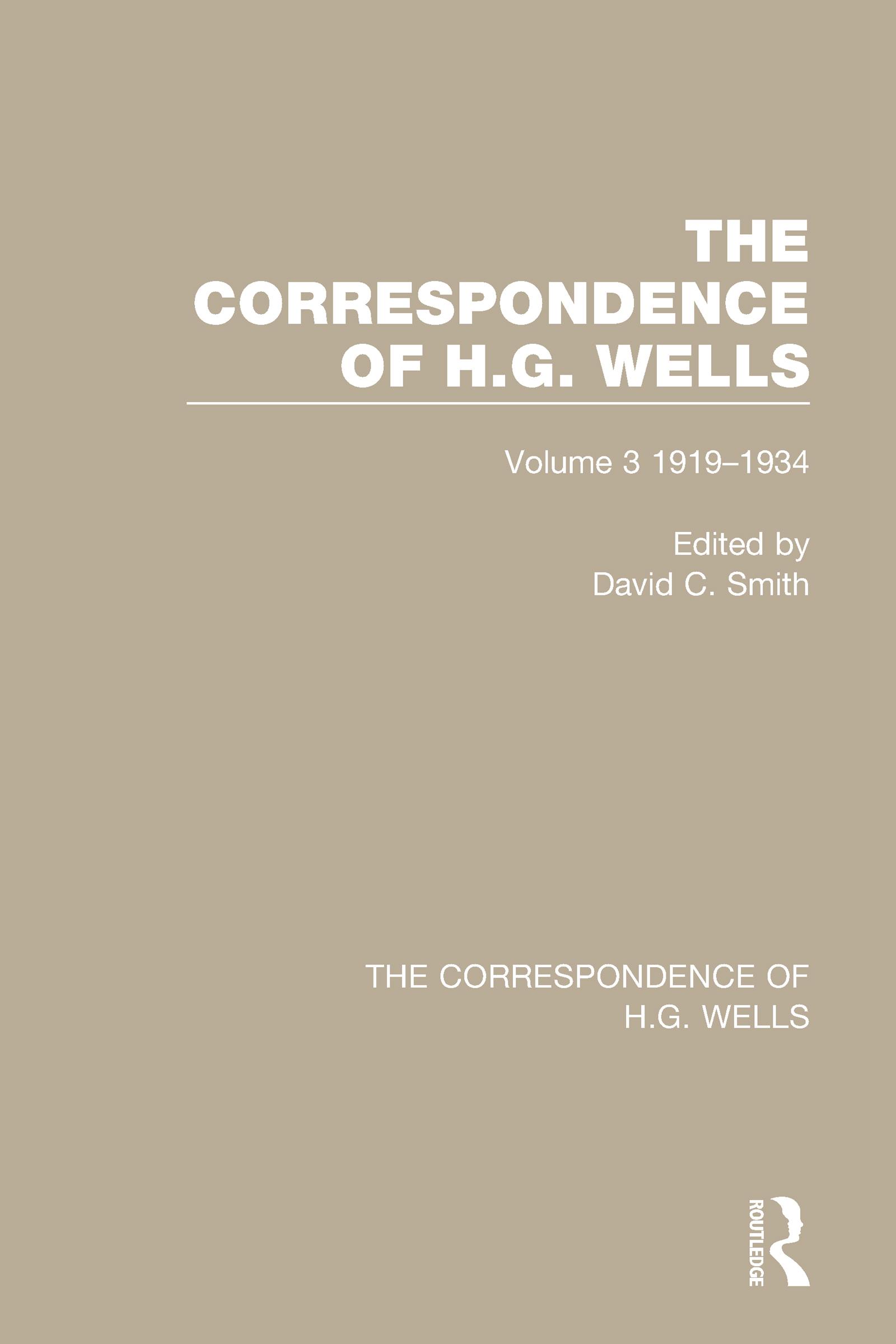 The Correspondence of H.G. Wells