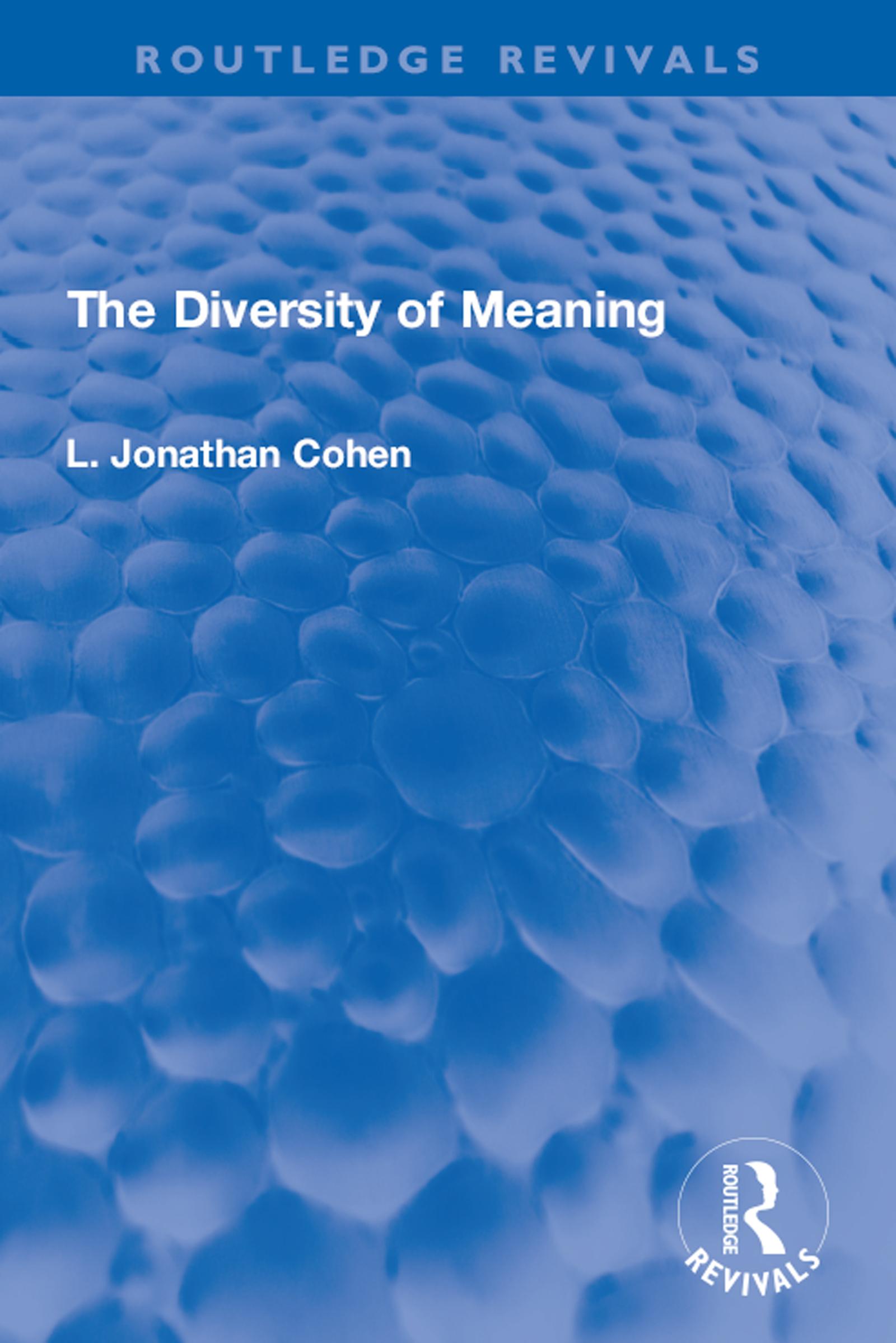 The Diversity of Meaning