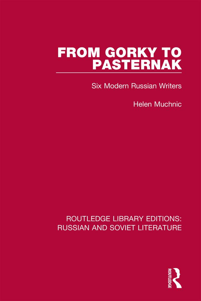 From Gorky to Pasternak by Helen Muchnic
