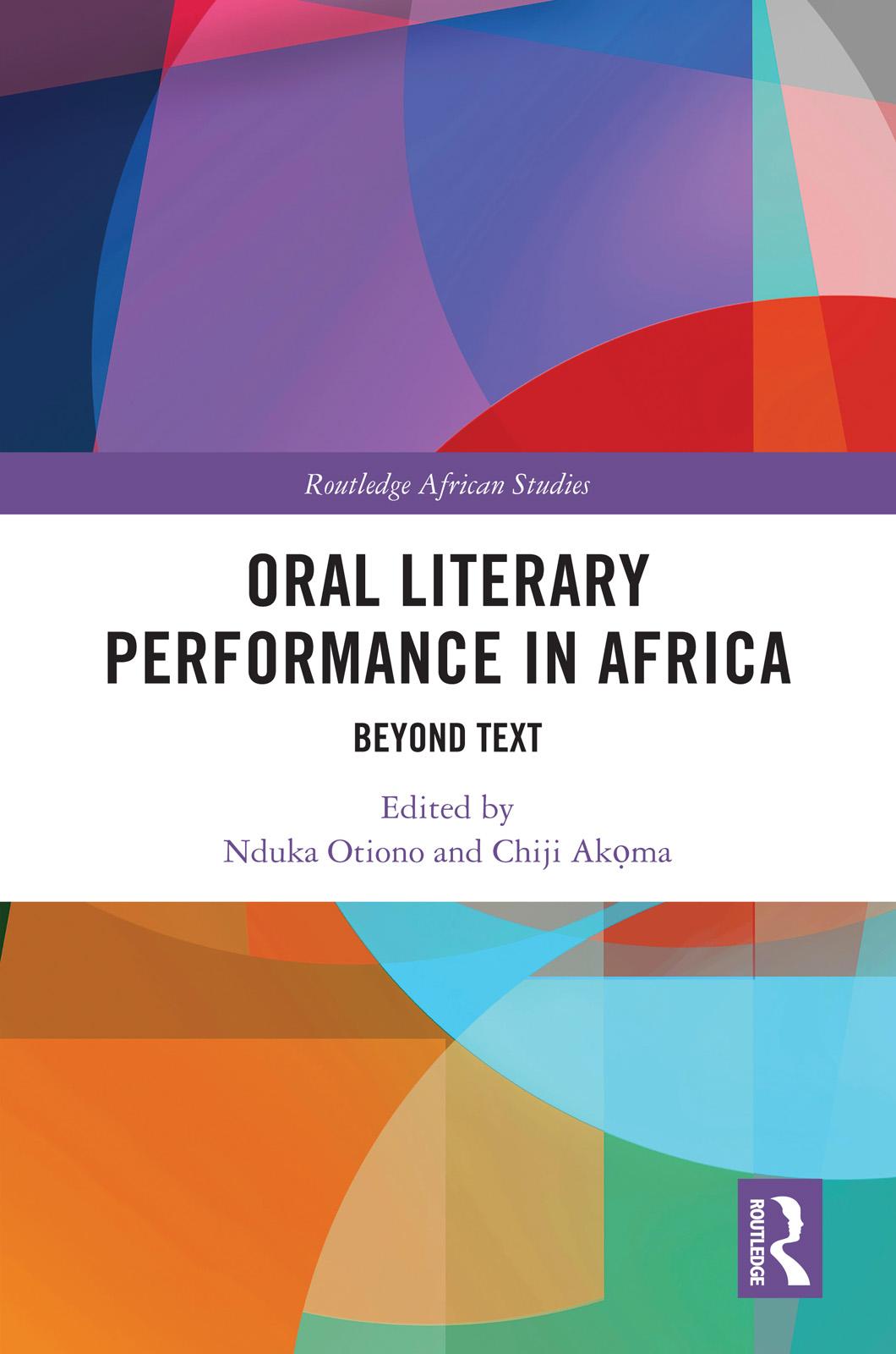 Oral Literary Performance in Africa