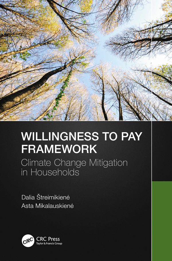 Willingness to Pay Framework by Asta Mikalauskienė, Dalia Štreimikienė