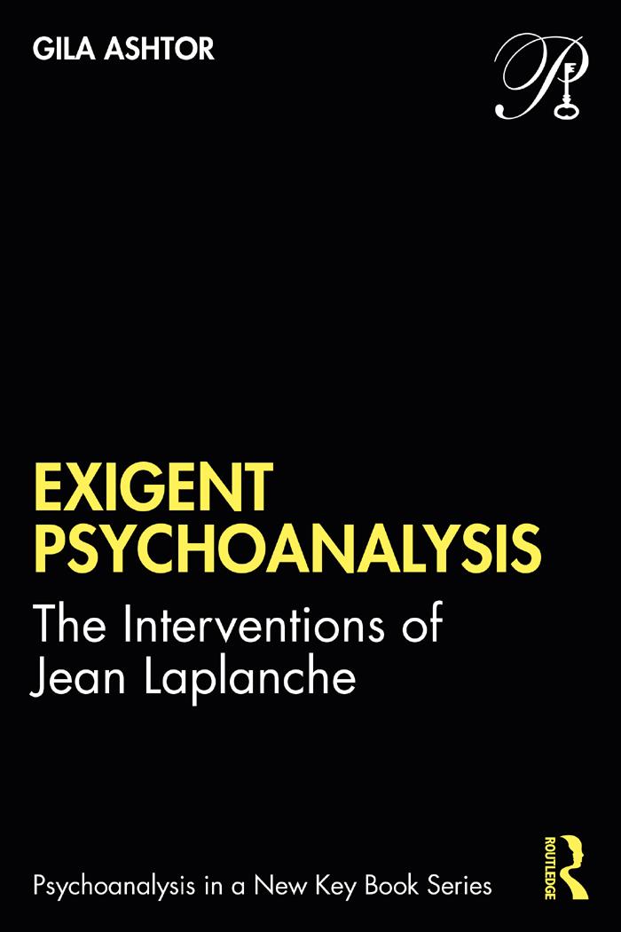 Exigent Psychoanalysis