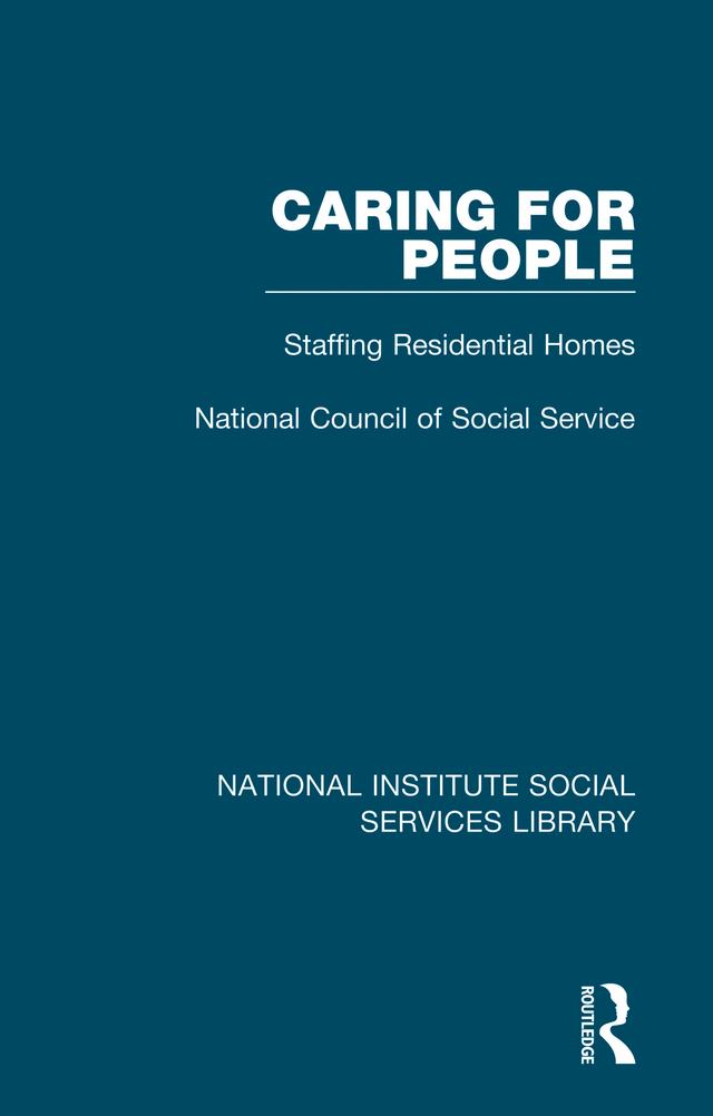 Caring for People by National Council of Social Service