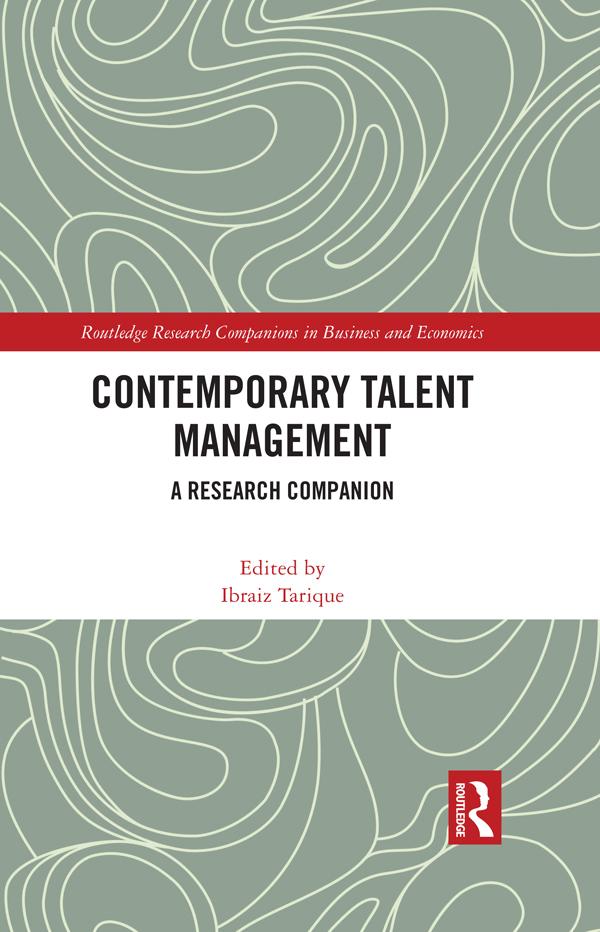 Contemporary Talent Management by Ibraiz Tarique