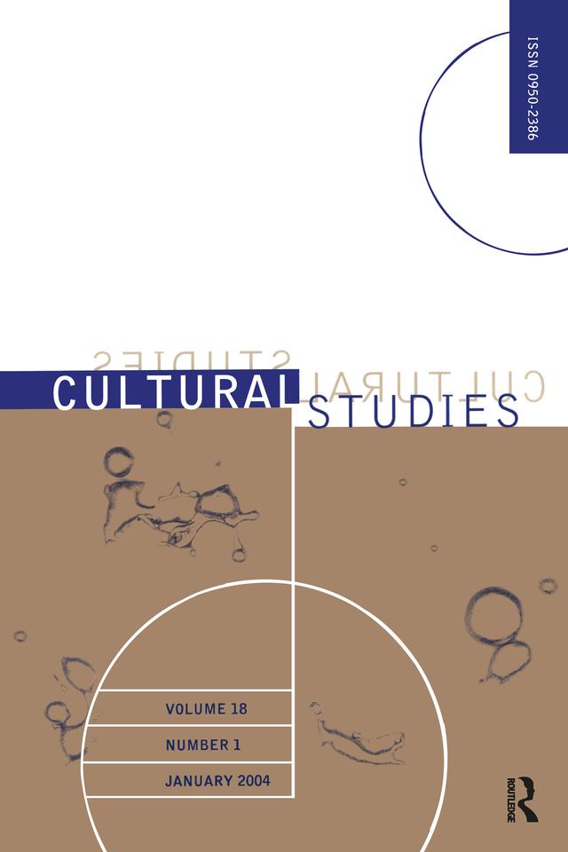 Cultural Studies Vol 18 1 Jan 2 by Various Authors