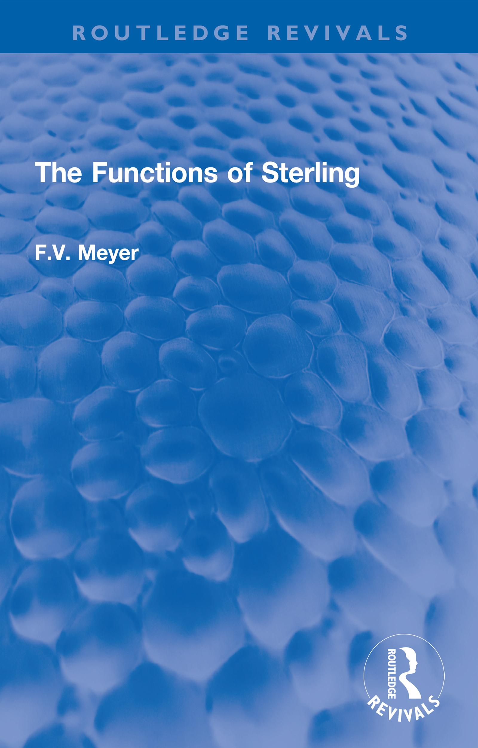 The Functions of Sterling
