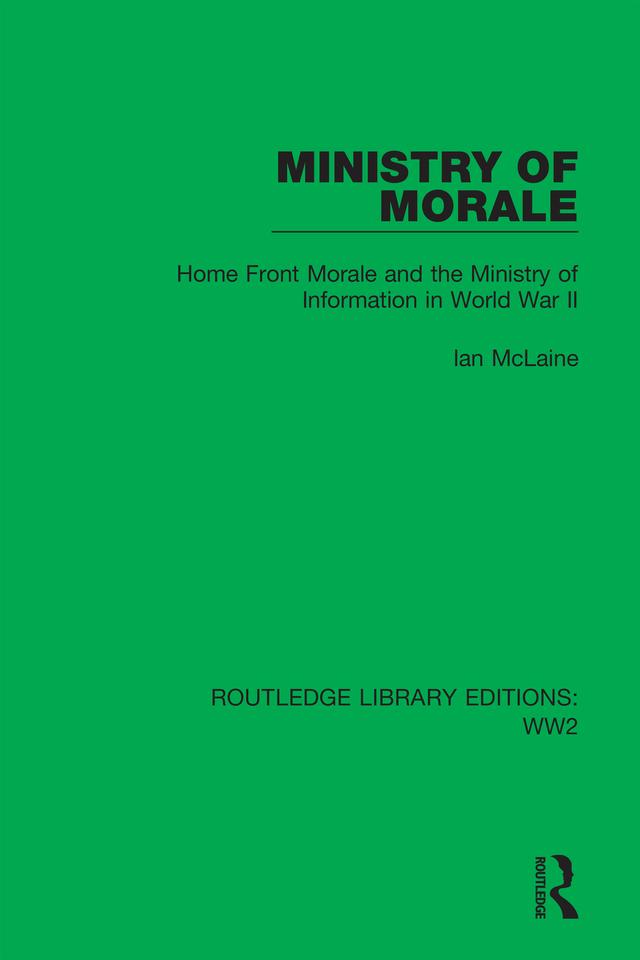 Ministry of Morale by Ian McLaine