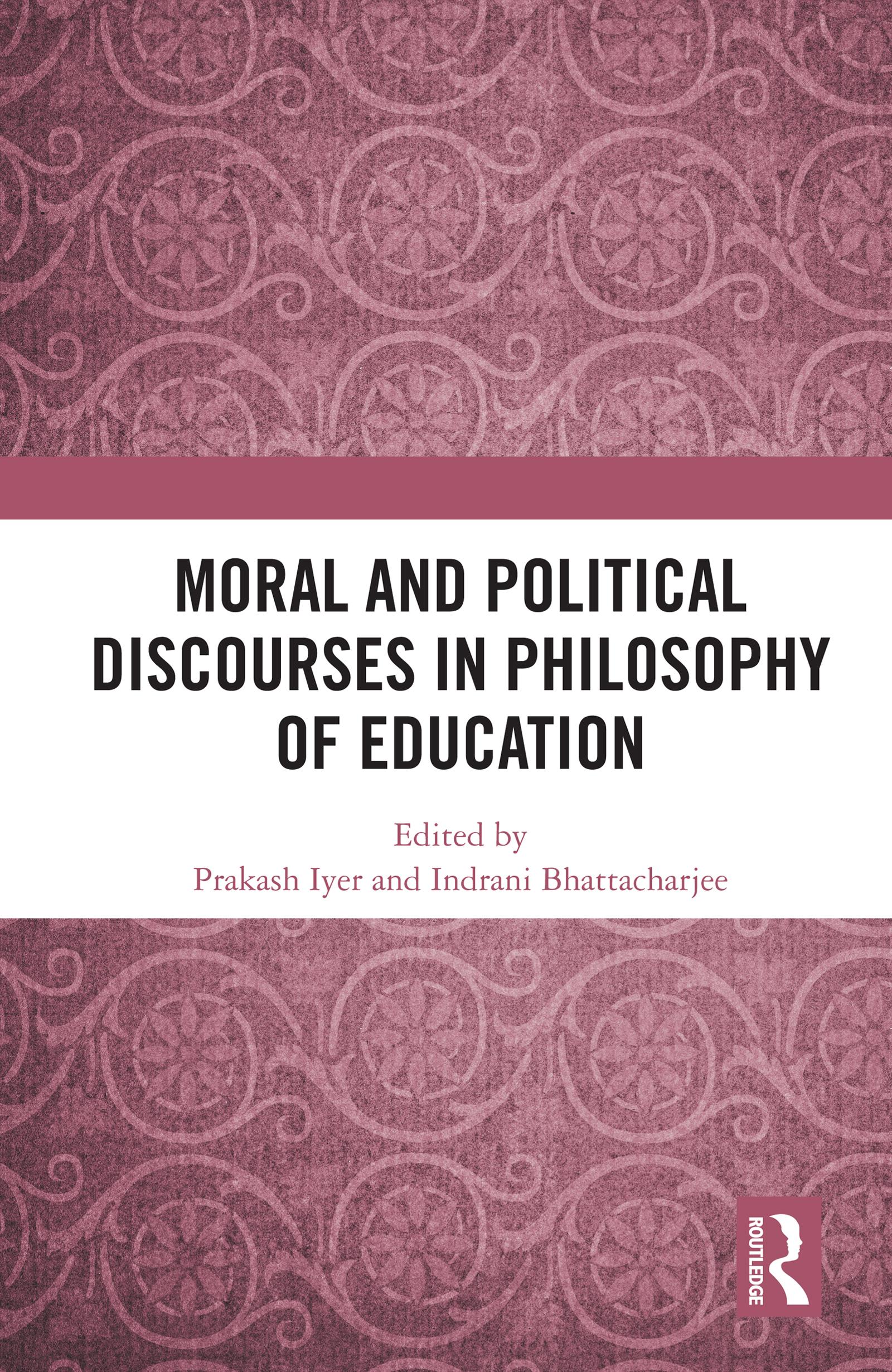 Moral and Political Discourses in Philosophy of Education
