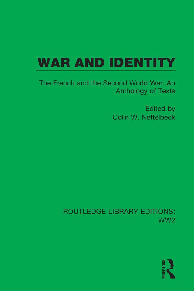 War and Identity by Colin W. Nettelbeck