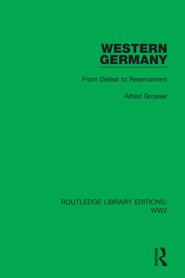 Western Germany by Alfred Grosser, Richard Rees