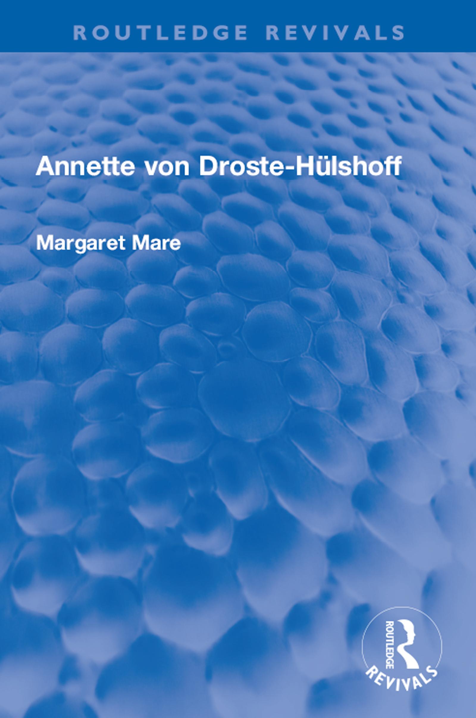 Annette von Droste-Hülshoff
