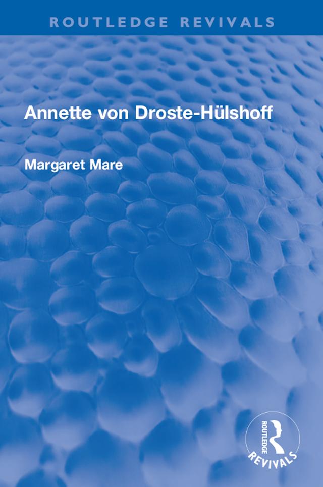 Annette von Droste-Hülshoff by Margaret Mare
