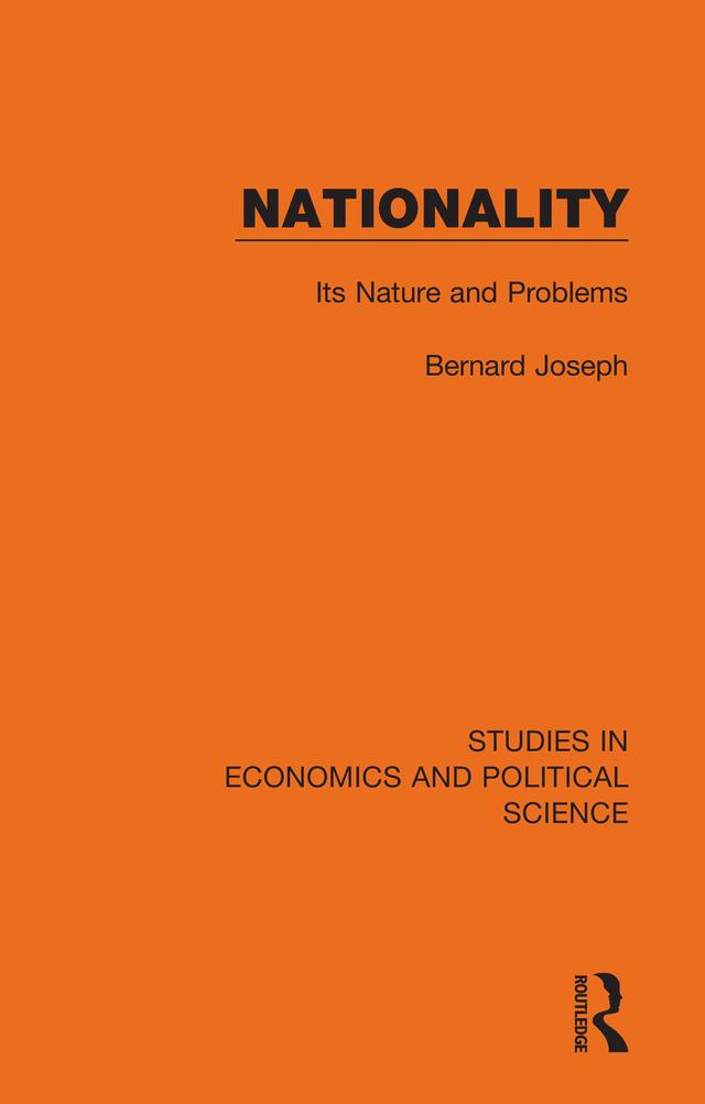 Nationality by Bernard Joseph