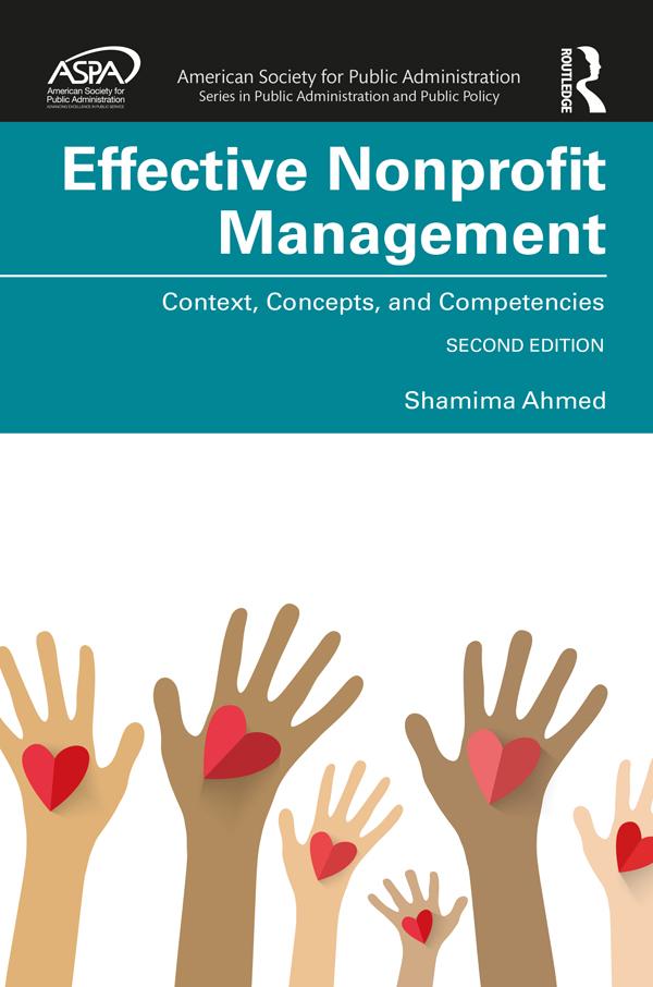 Effective Nonprofit Management by Shamima Ahmed