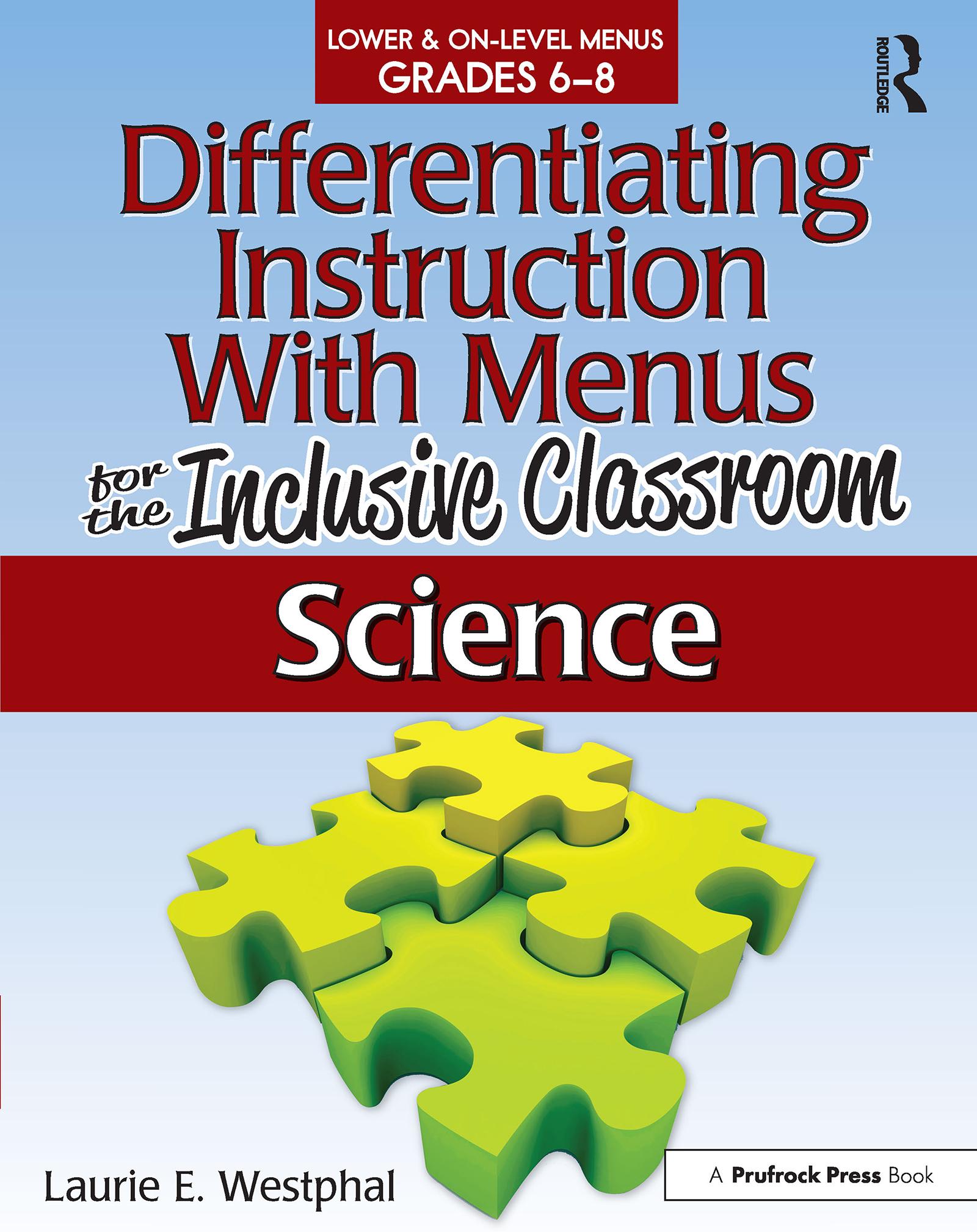 Differentiating Instruction With Menus for the Inclusive Classroom