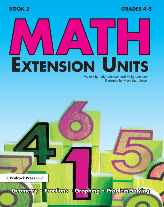 Math Extension Units by Judy Leimbach