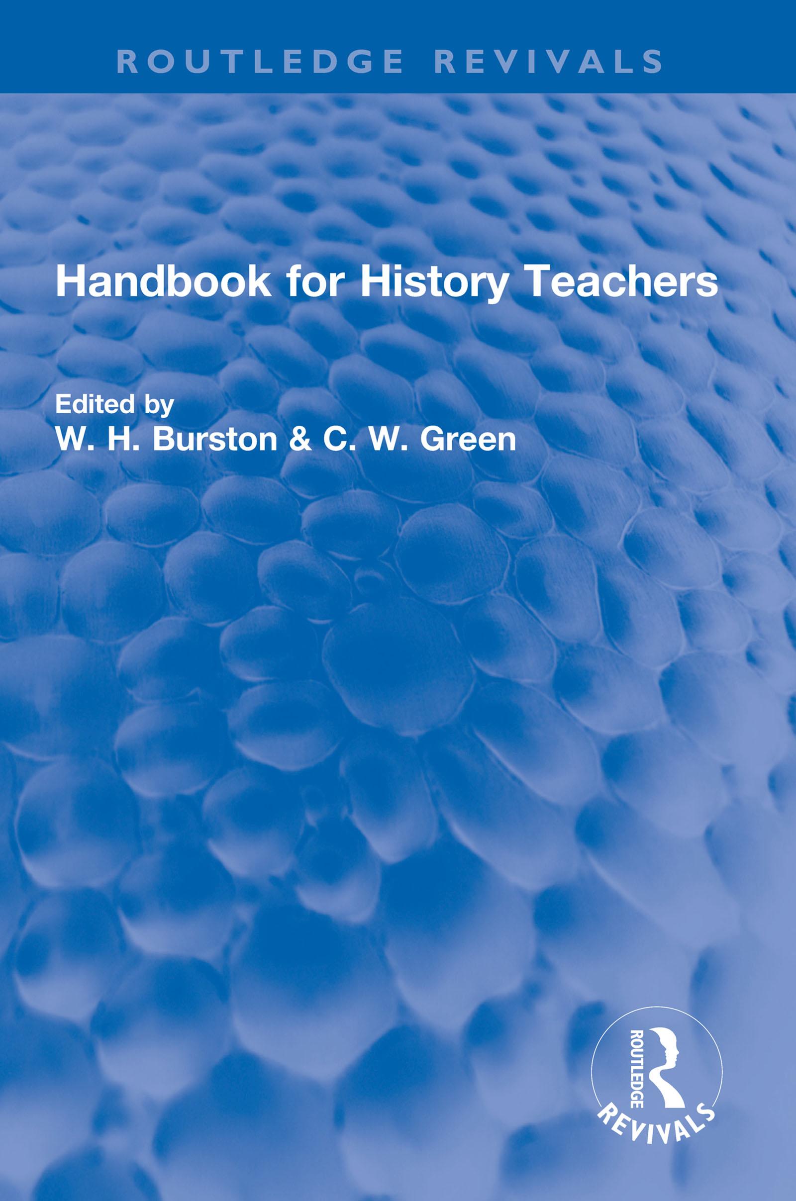 Handbook for History Teachers