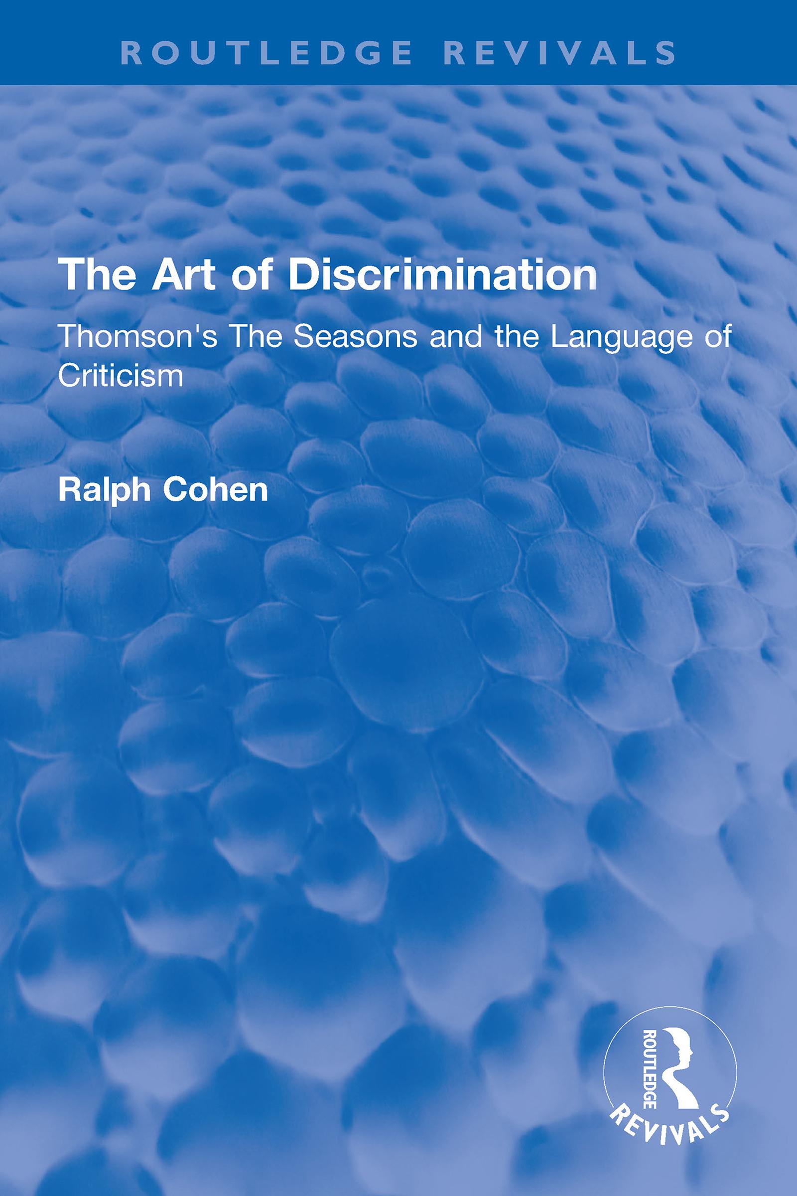 The Art of Discrimination