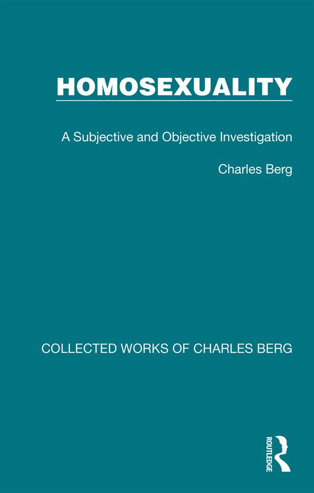 Homosexuality by Charles Berg