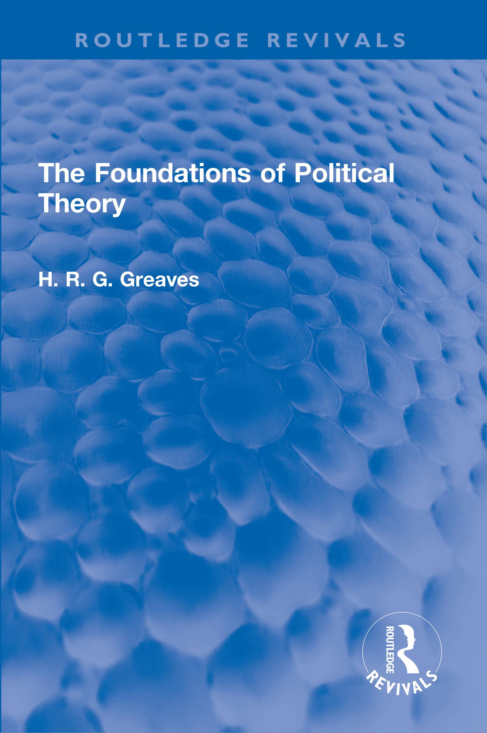 The Foundations of Political Theory