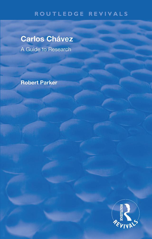 Carlos Chavez by Robert L. Parker