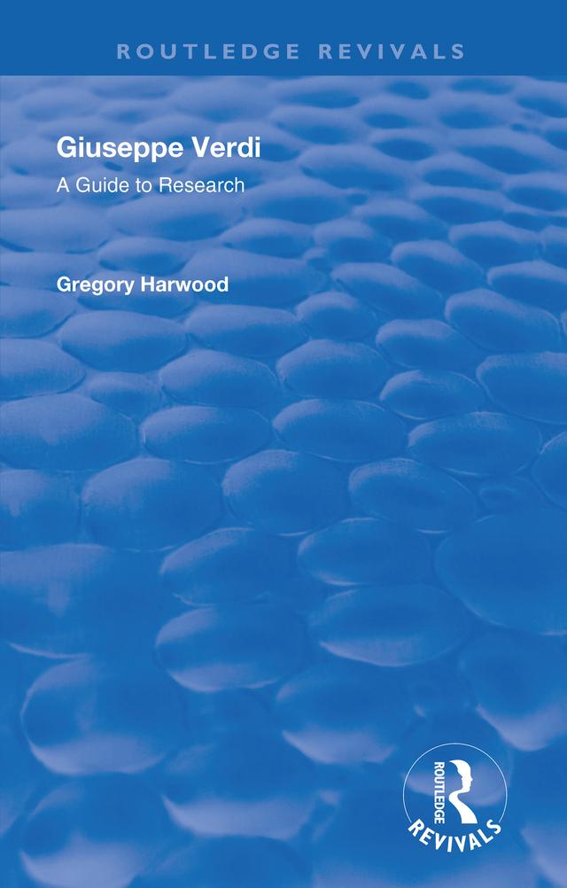 Giuseppe Verdi by Gregory W. Harwood