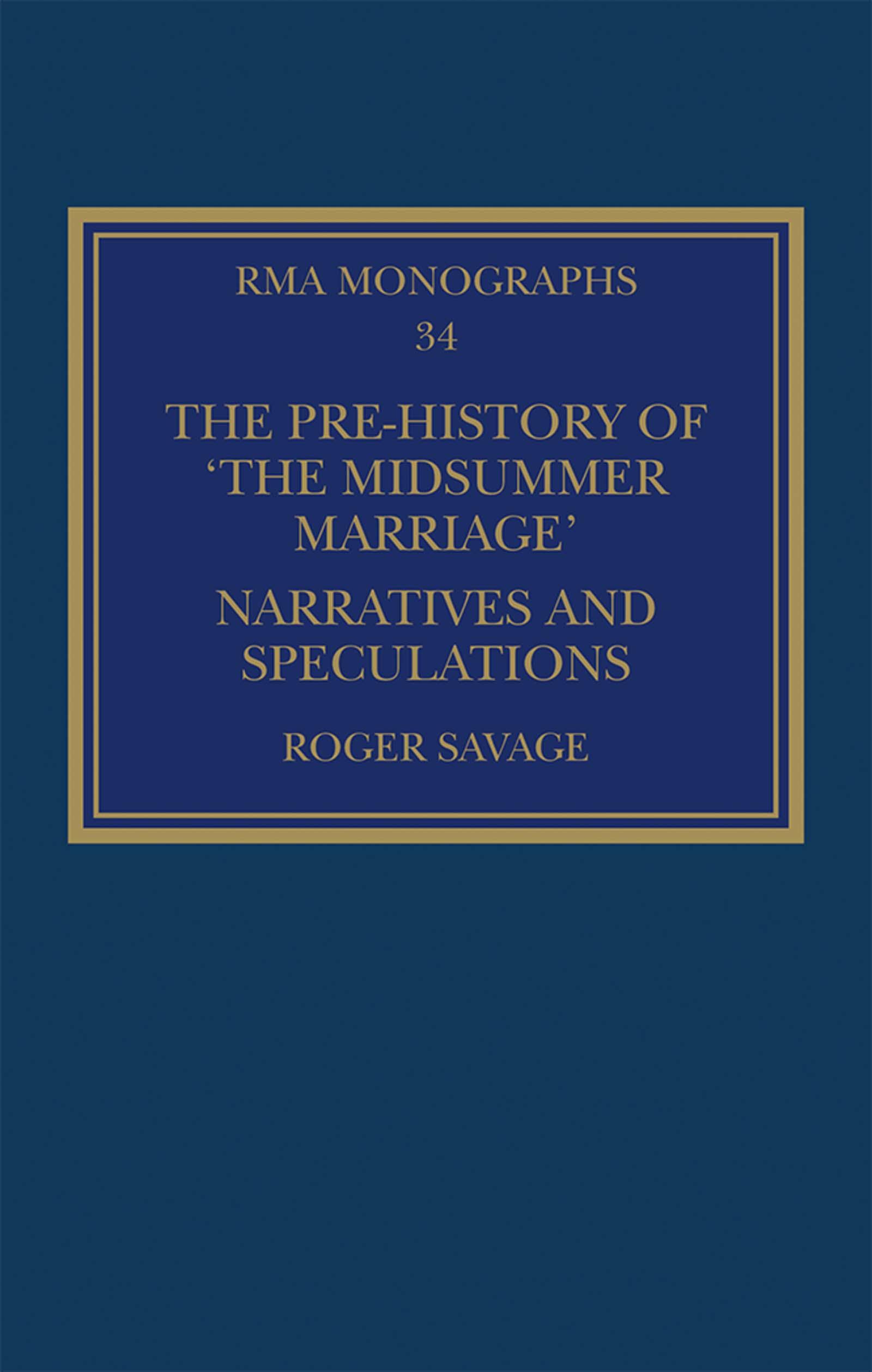 The Pre-history of ‘The Midsummer Marriage’