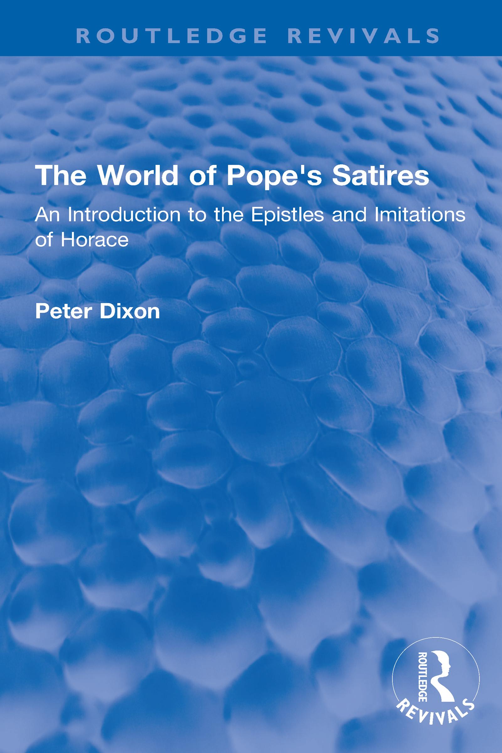 The World of Pope's Satires