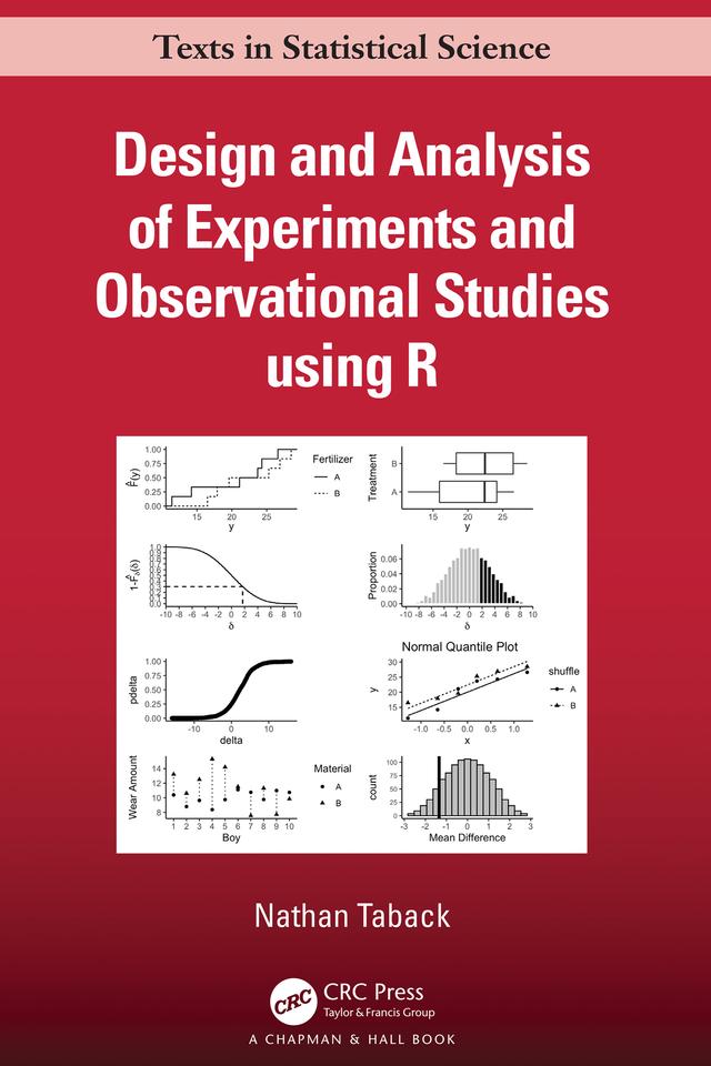 Design and Analysis of Experiments and Observational Studies using R by Nathan Taback