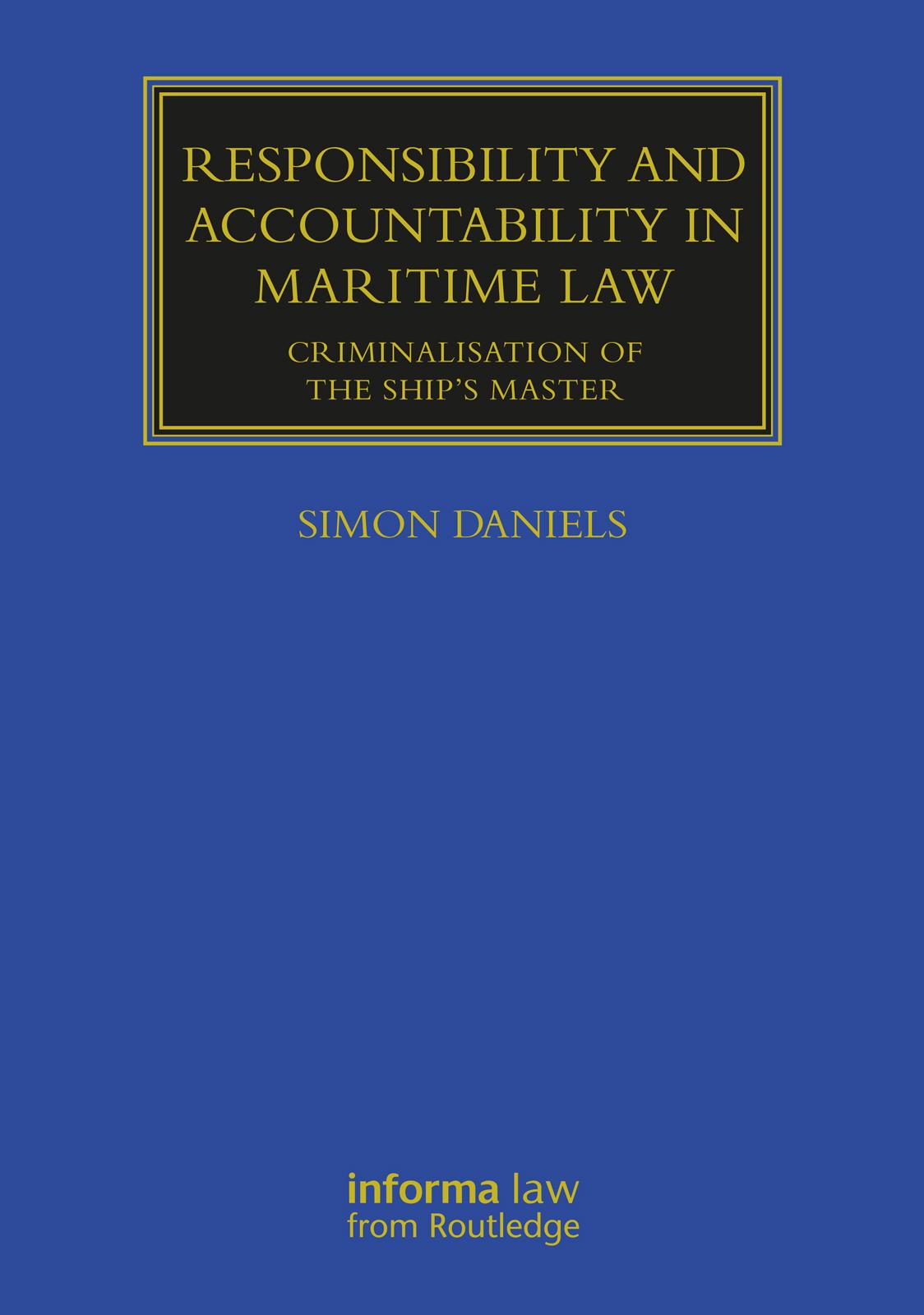 Responsibility and Accountability in Maritime Law