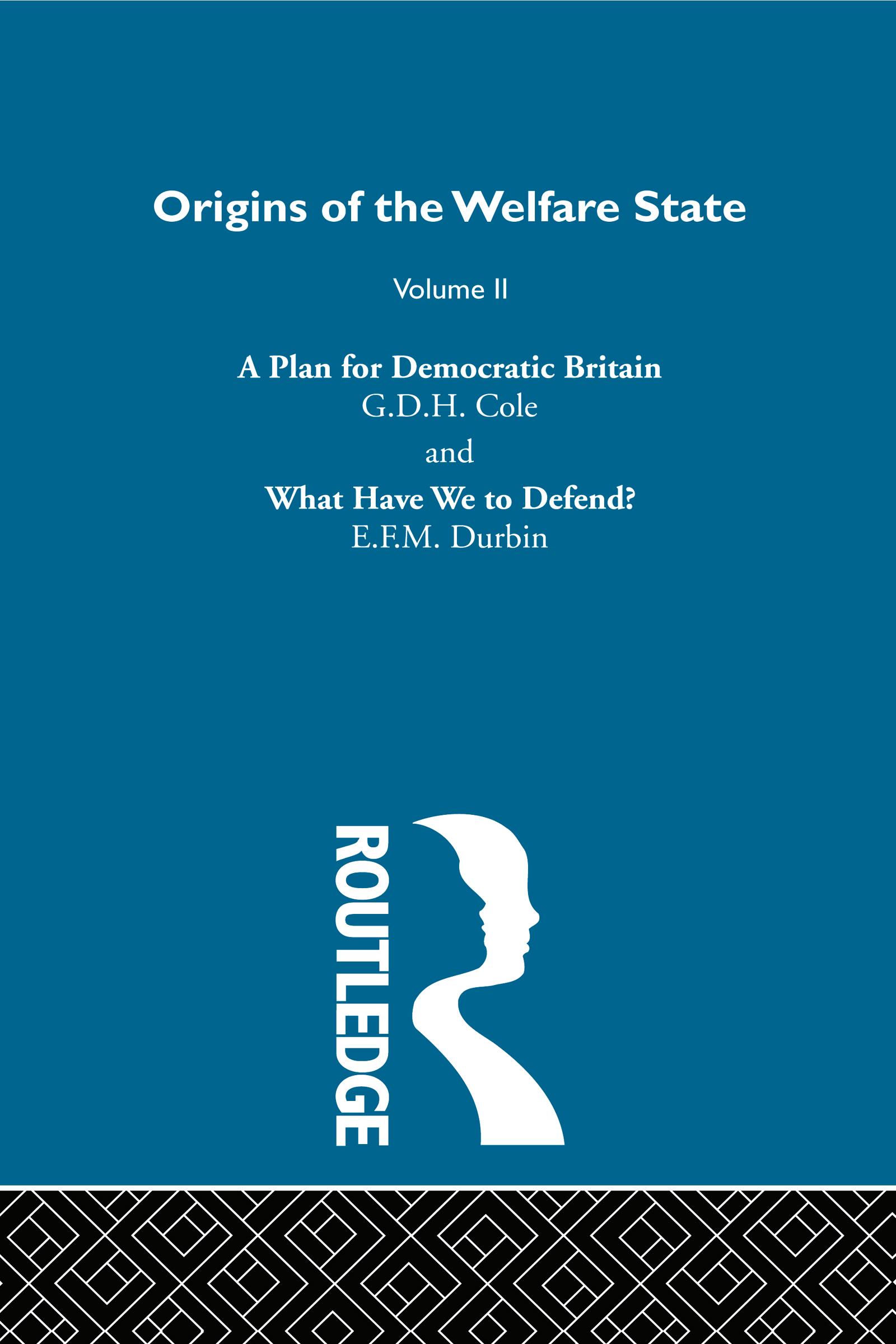 Origins of the Welfare State V2