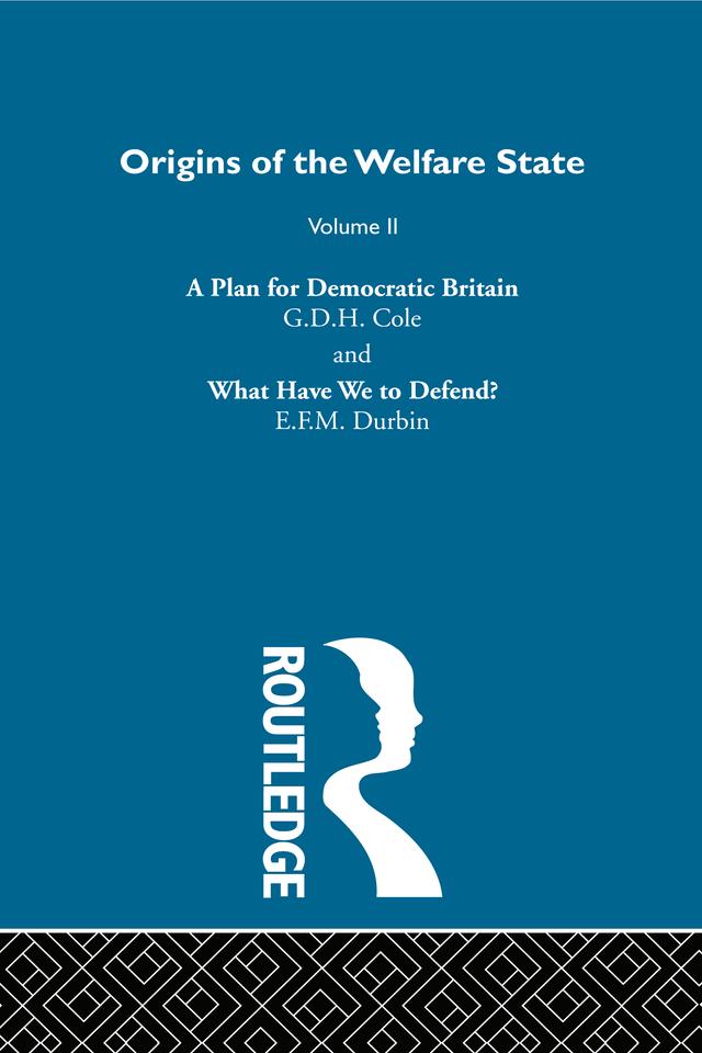 Origins of the Welfare State V2 by Nicholas Deakin