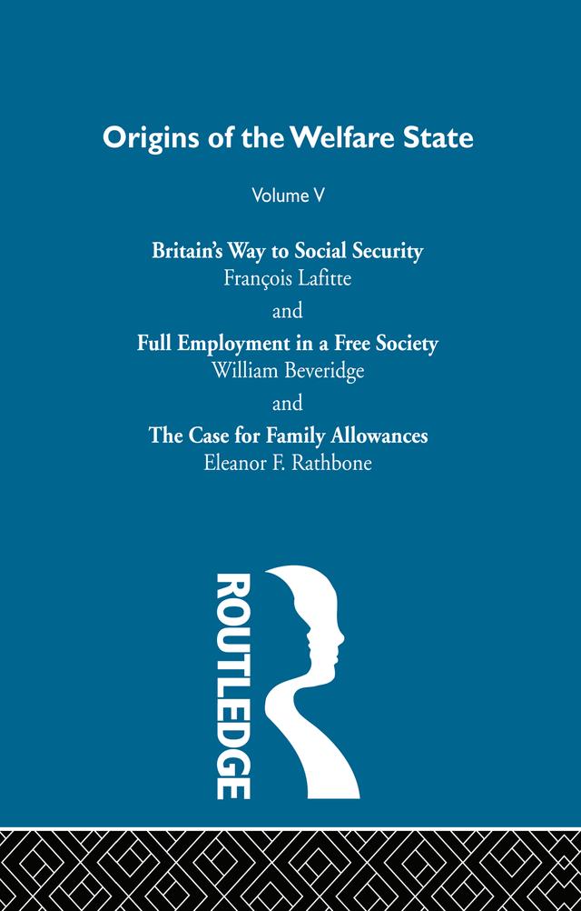 Origins of the Welfare State V5 by Nicholas Deakin
