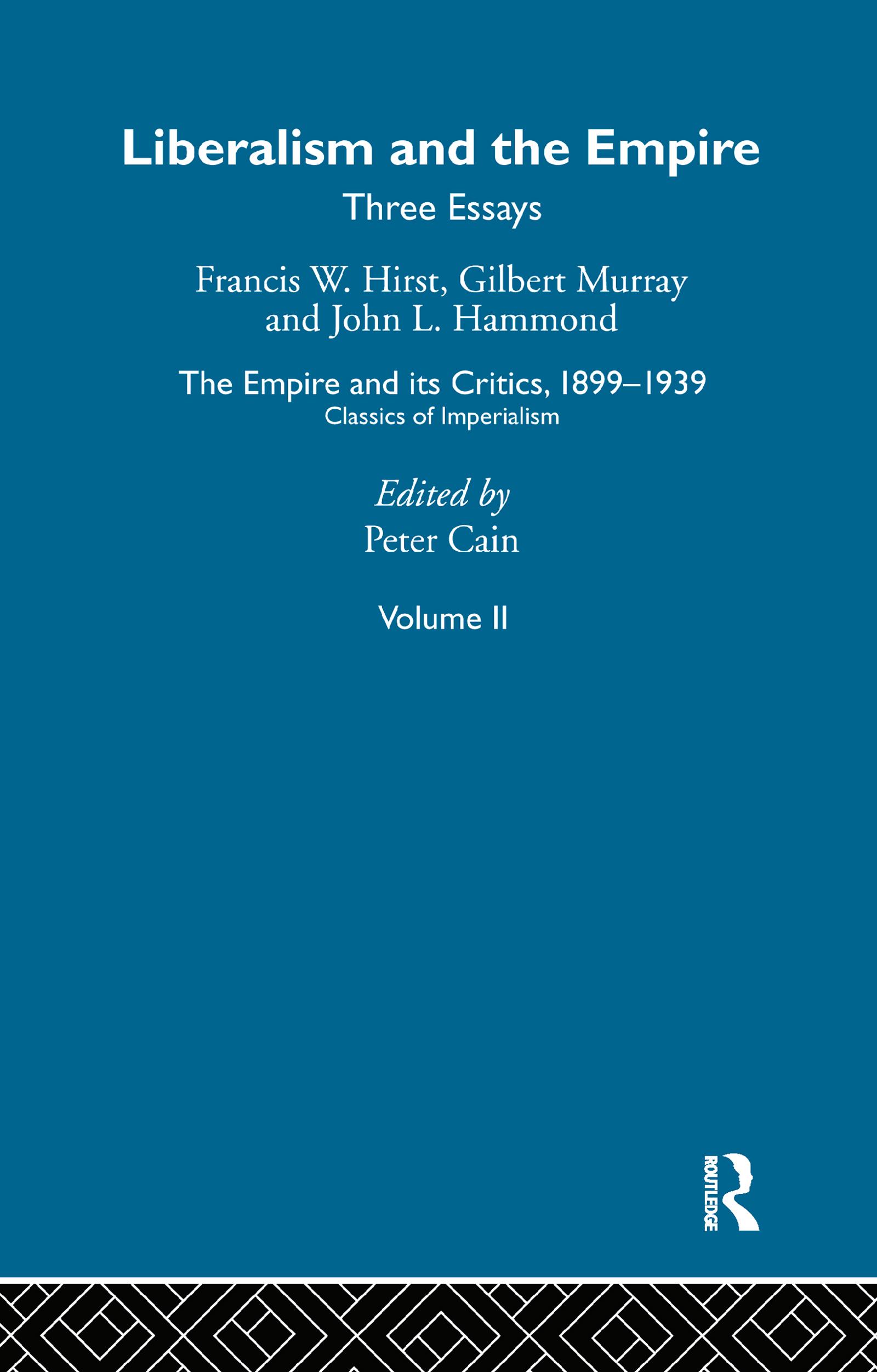The Empire and its Critics, 1899-1939