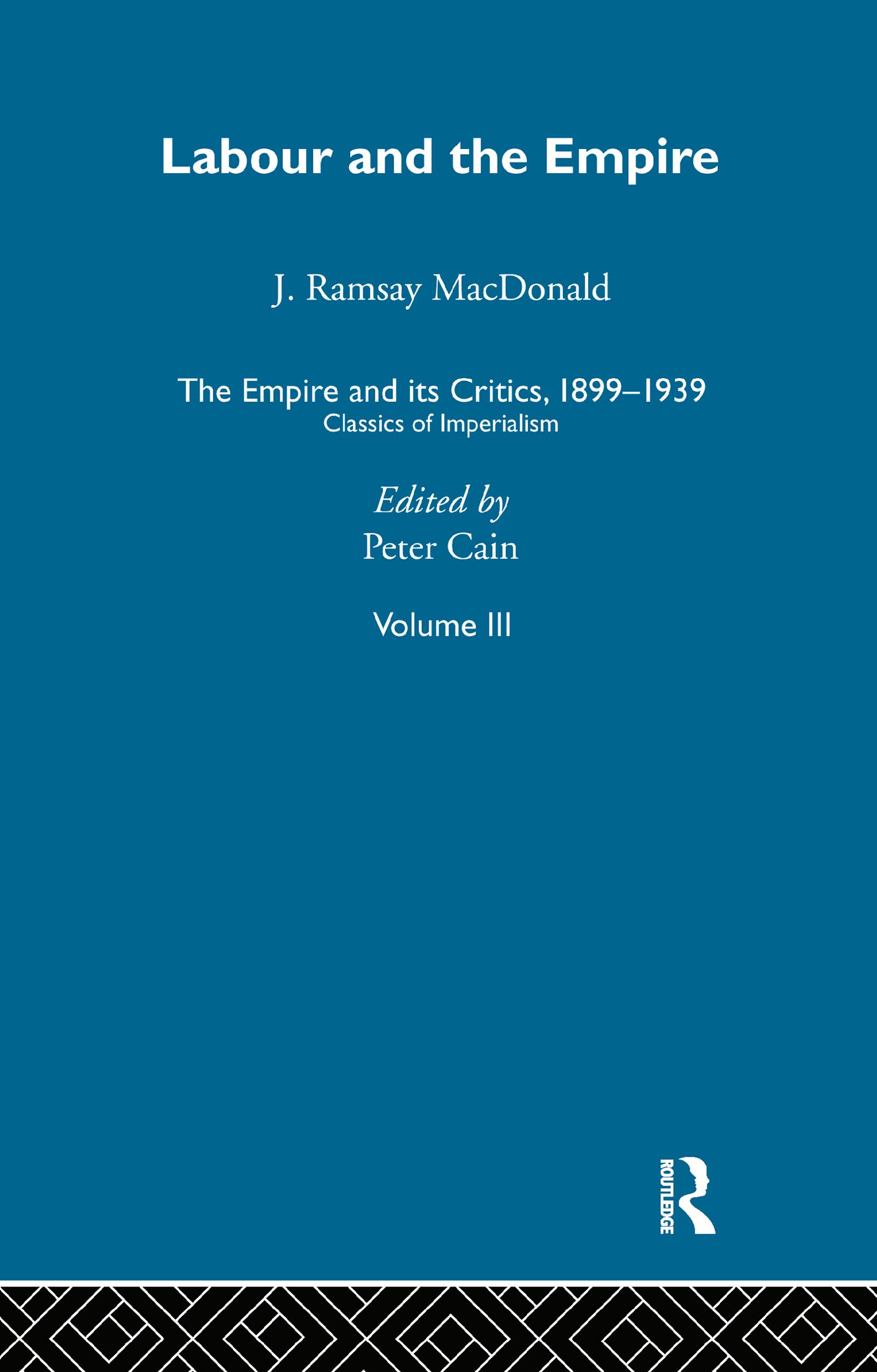 The Empire and its Critics, 1899-1939