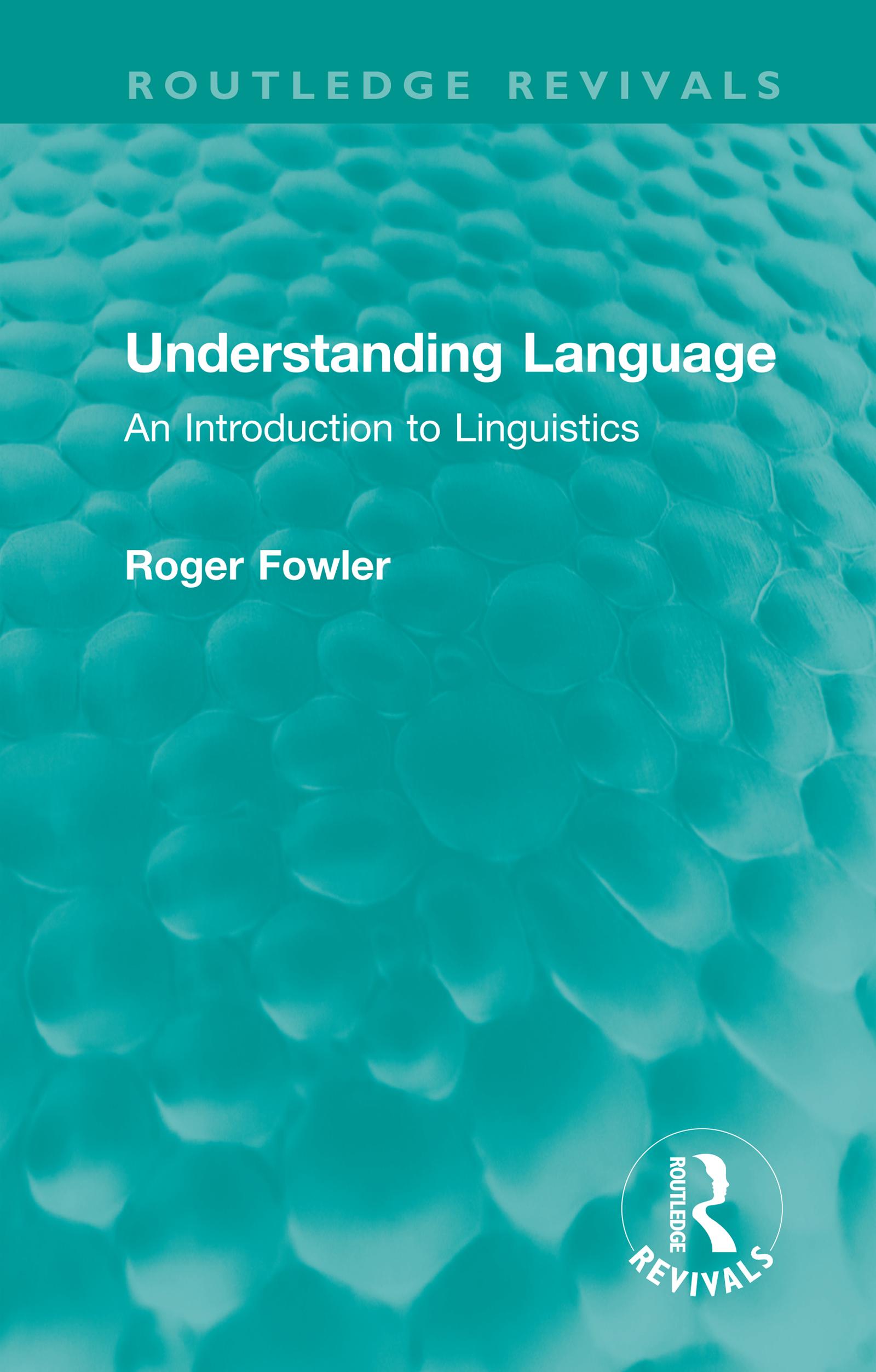 Understanding Language