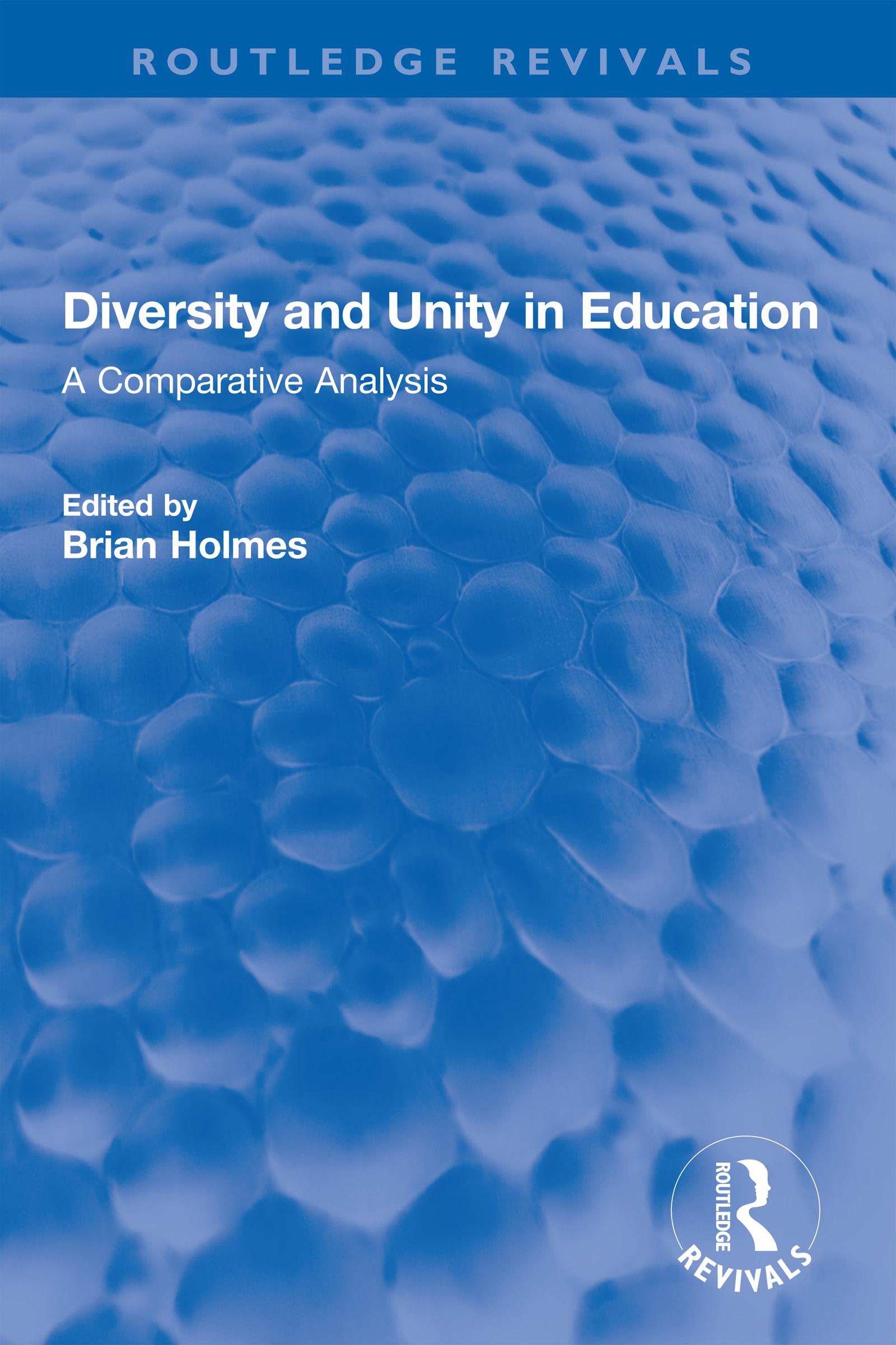 Diversity and Unity in Education