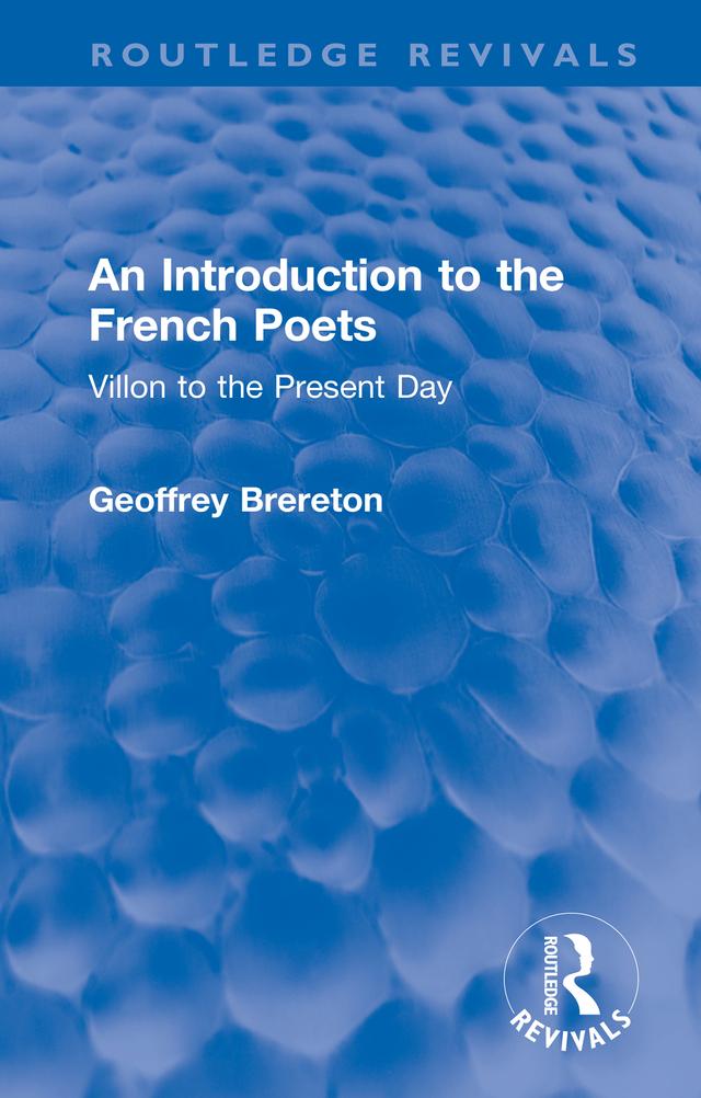 An Introduction to the French Poets by Geoffrey Brereton