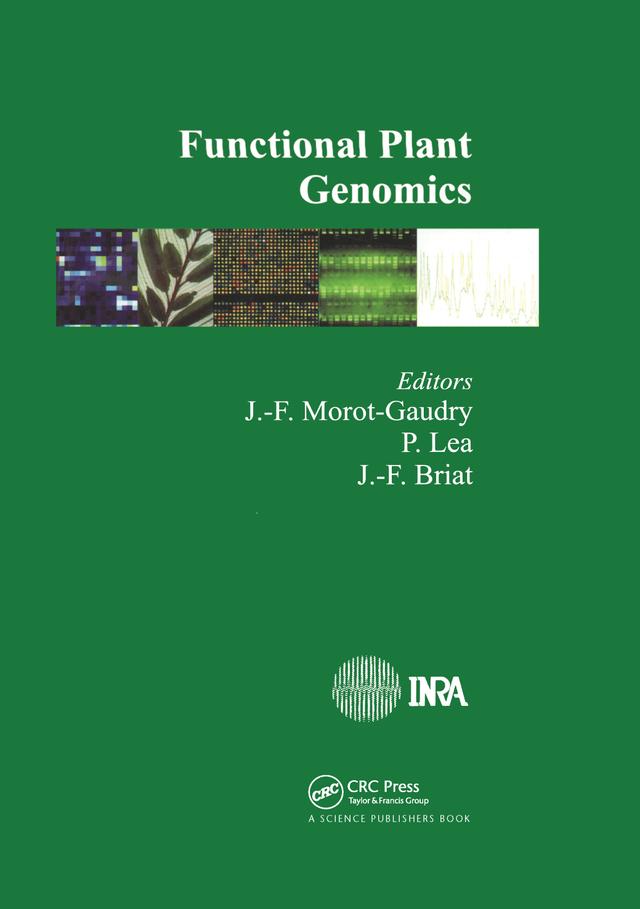 Functional Plant Genomics by J.F. Briat, J F Morot-Gaudry, P Lea