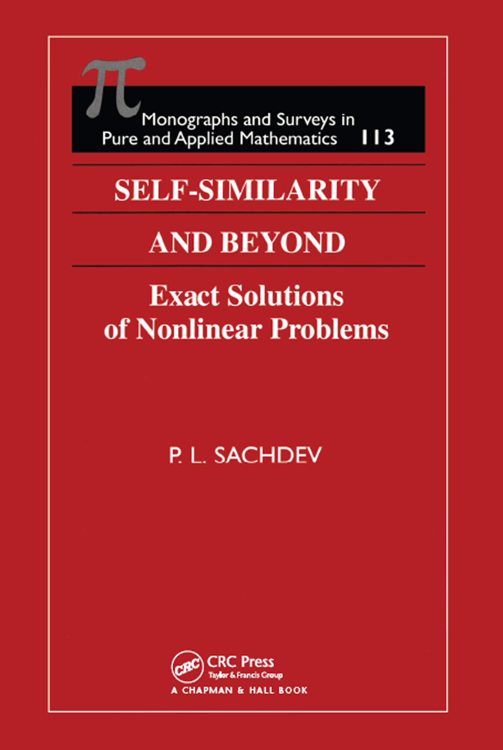 Self-Similarity and Beyond