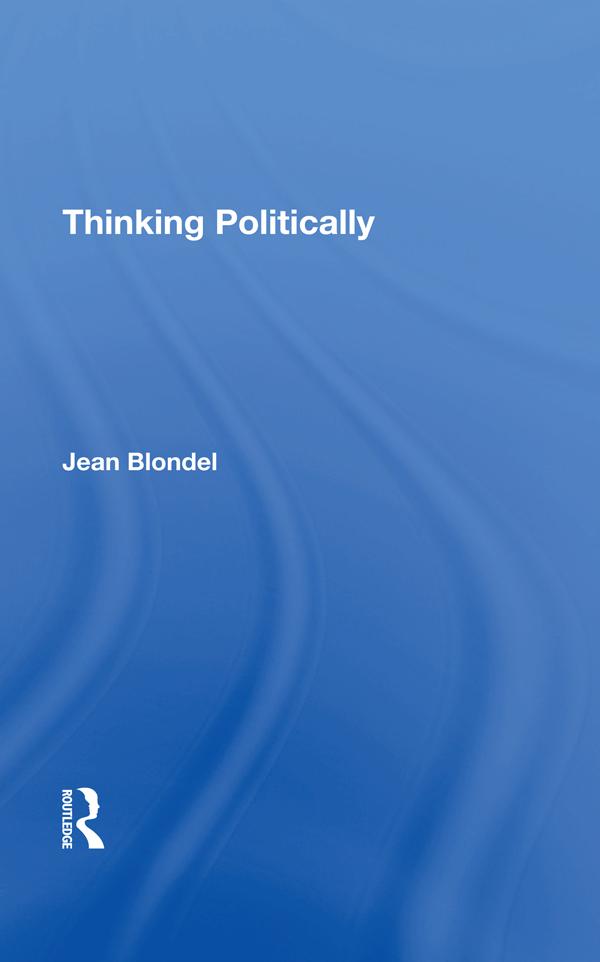 Thinking Politically by Jean Blondel