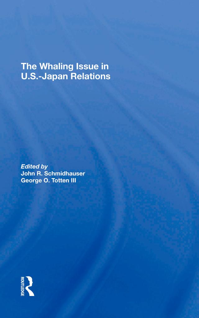 The Whaling Issue In U.s.-japan Relations